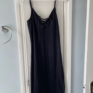 Prince & Fox Black Spaghetti Strap Dress